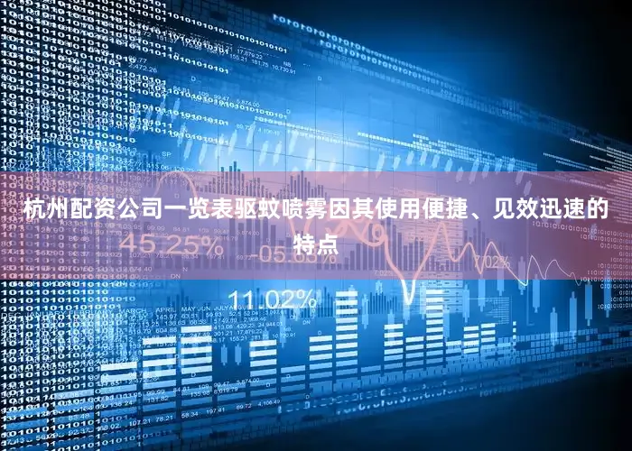 杭州配资公司一览表驱蚊喷雾因其使用便捷、见效迅速的特点