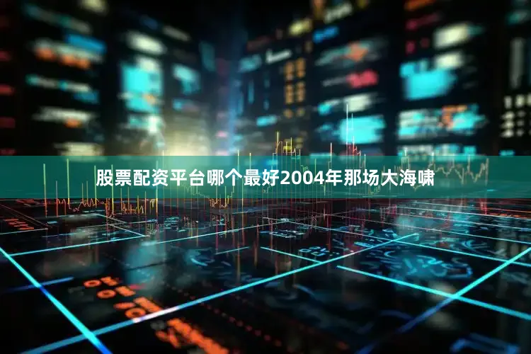 股票配资平台哪个最好2004年那场大海啸